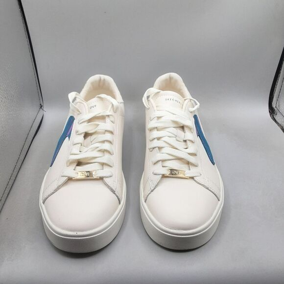 DVF Skechers Eden LX Candy Stripes Sneakers Women's 8M Off White Multi - Picture 2 of 13